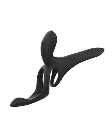 Honey Play VS-22-959BL Pleasure Pivot App-Controlled Couples Vibrator, Black
