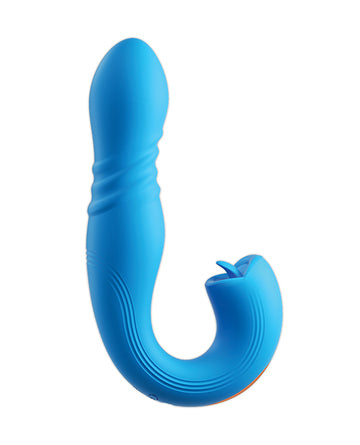 Honey Play VS-22-963BLU Joi Thrust 2 G-Spot Vibrator, Blue