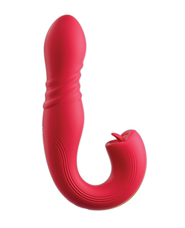Honey Play VS-22-963RE Thrust 2 Vibrator, Red, App-Controlled