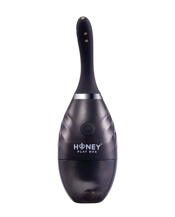 Honey Play Box Bulby Auto Spray Anal Douche System, Black – 5 Speed & Waterproof