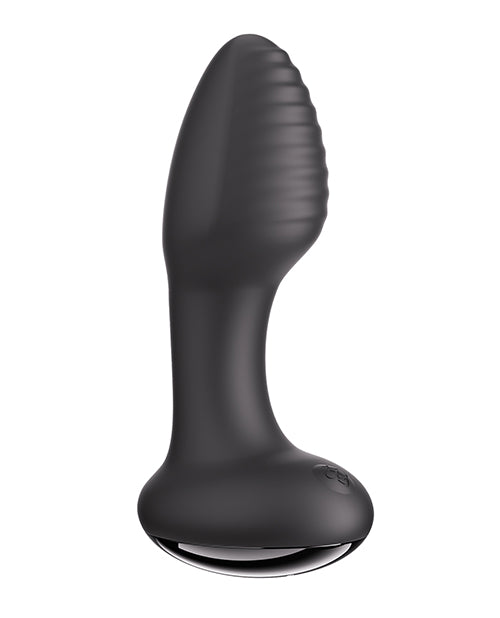 Honey Play B AP-35-975BL Frenzy Rotating Butt Plug, Black, App-Controlled