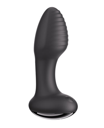 Honey Play B AP-35-975BL Frenzy Rotating Butt Plug, Black, App-Controlled