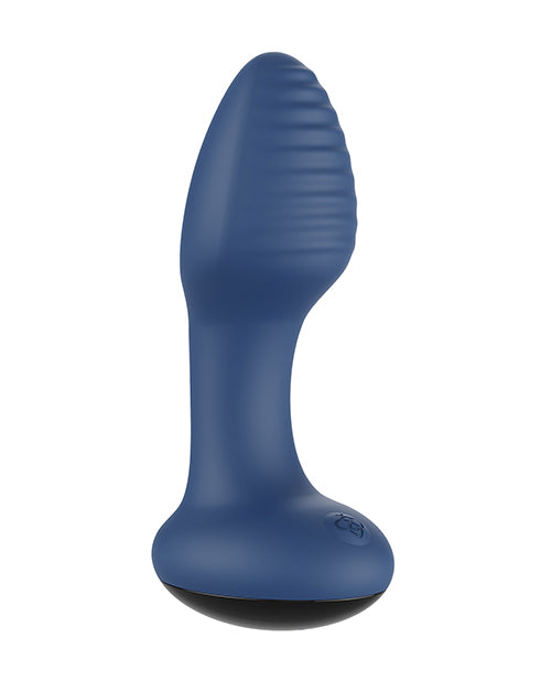 Honey Play AP-35-975BLU Frenzy Rotating Butt Plug, Blue, App-Controlled