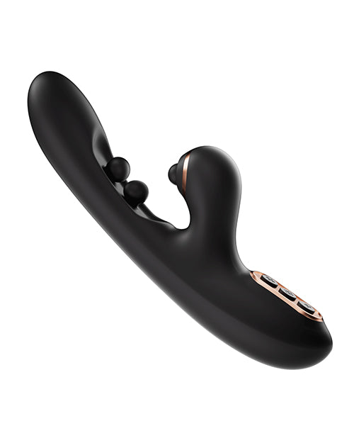 Honey Play Box Tickler Wiggling G-Spot & Tapping Clitoral Stimulator, Black