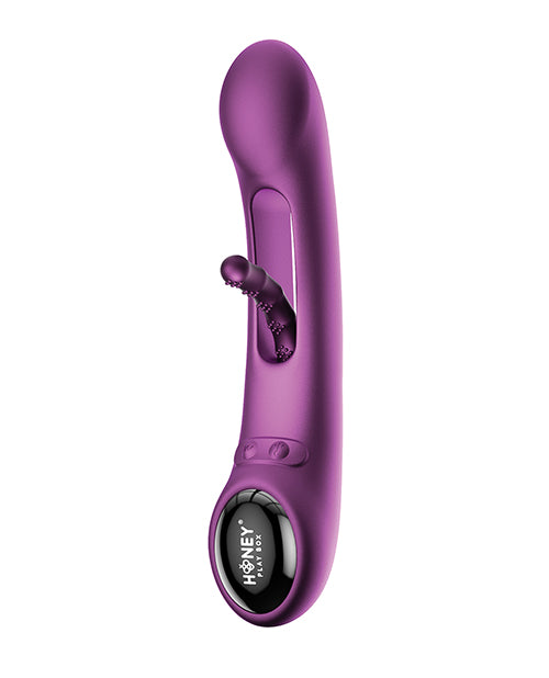 Honey Play VS-57-985PU Tempo Pressure Sensing Vibrator, App-Controlled, Purple