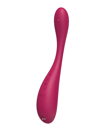 Honey Play Box Puff Kegel Ball - Dark Red, 4 Inflation & 9 Vibration Modes