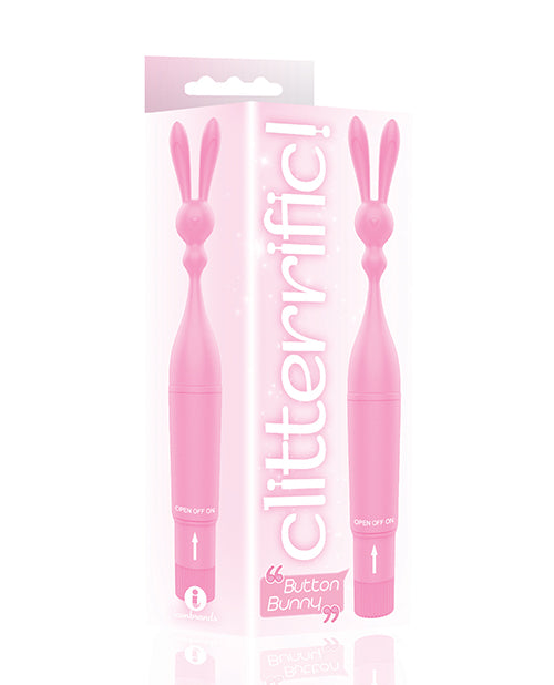 Icon Brands, Inc IC2680 Button Bunny Clitoral Stimulator, Pink Silicone