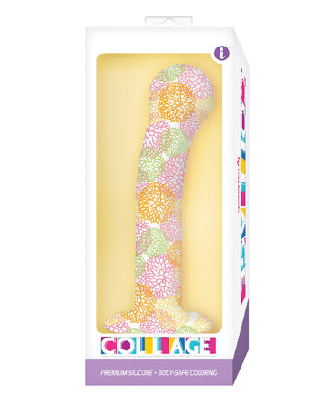 Icon Brands, Inc IC9005-2 Collage G Spot Silicone Dildo, Assorted Colors