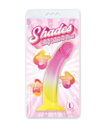 Icon brands inc IC1310 Shades Jelly TPR Gradient Dong, Multi-Color, 8-inch