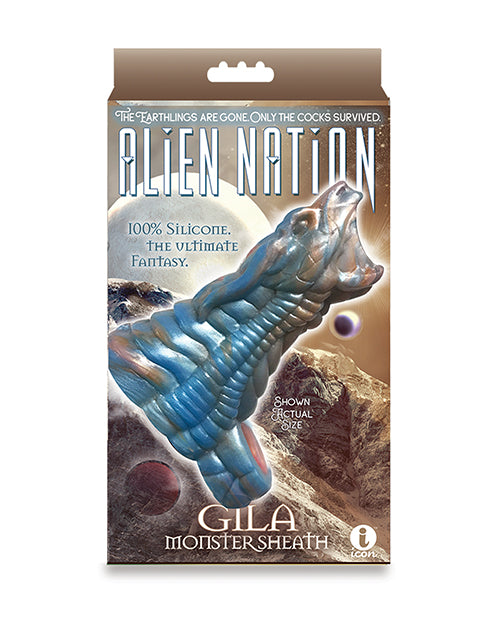 Icon Brands Alien Nation Gila Penis Sheath, Body-Safe Silicone