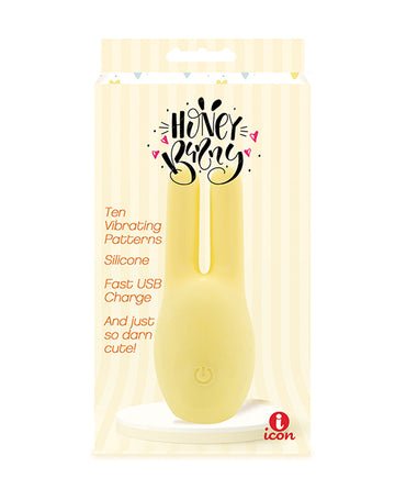 Icon brands inc IC4031 Buzzy Buddy Honey Bunny Vibe, Yellow, 10 Speeds