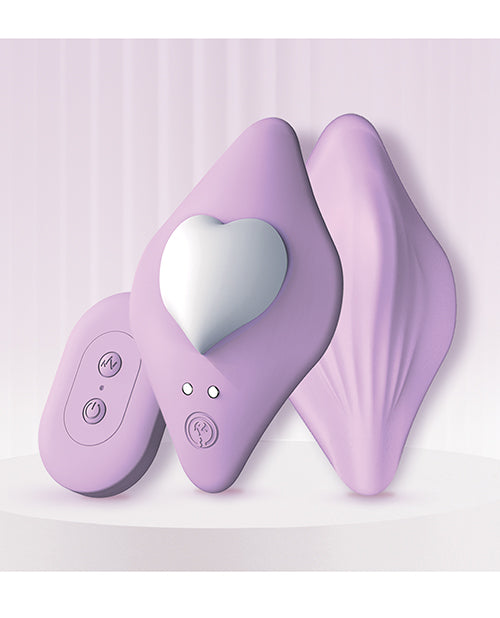 Icon Brands Petite Heart Vibrator, Lavender