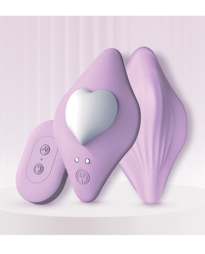 Icon Brands Petite Heart Vibrator, Lavender