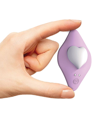 Icon Brands Petite Heart Vibrator, Lavender