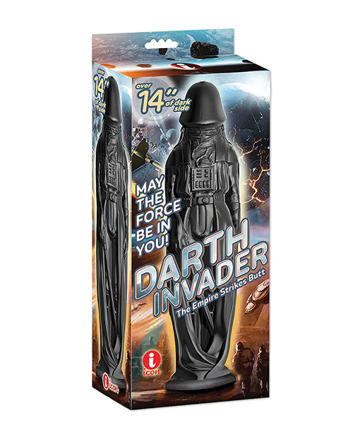 Icon Brands Darth Invader Dildo, 14-Inch Fantasy Design with Suction Cup