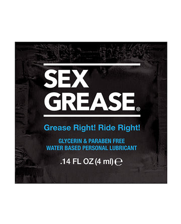 ID Lubricants IDDGTF04C7 Sex Grease, Water Based, 4ml