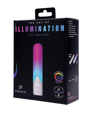 Paradise Pleasure Products P00544 Illumination The Bullet, White Silicone