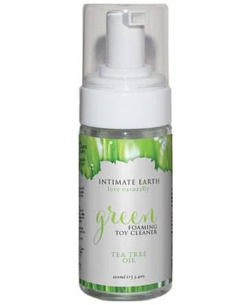Intimate Earth 047/100IE Foaming Toy Cleaner, 100ml Green Tea Tree