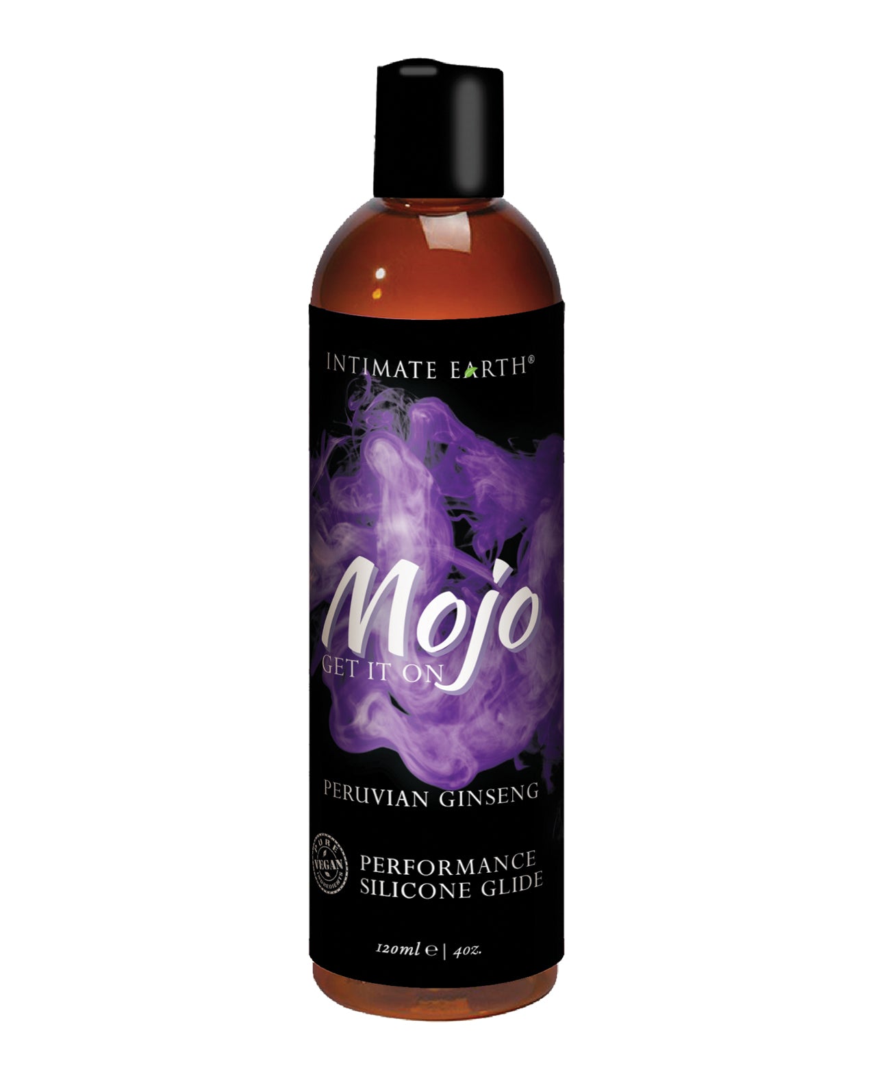 Intimate Earth 011/120MJ Mojo Water-based Glide, 4 oz Peruvian Ginseng
