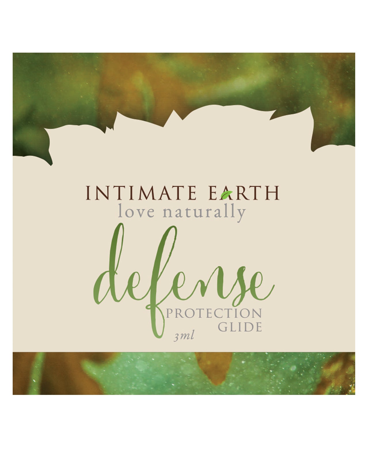 Intimate Earth 033F Defense Protection Glide, 3ml Foil Packet