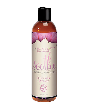 Intimate Earth SOOTHE Anti-Bacterial Anal Lube, 120ml – Vegan & Paraben-Free