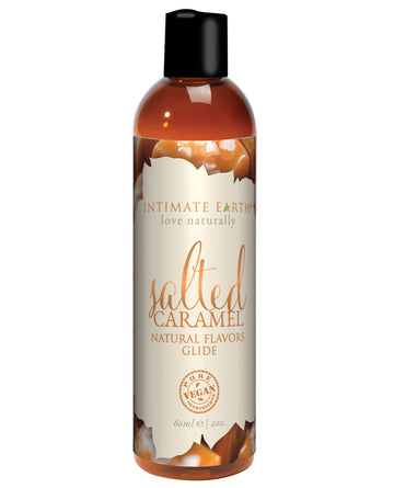 Intimate Earth 038/60IE Flavored Glide - Salted Caramel, 60ml