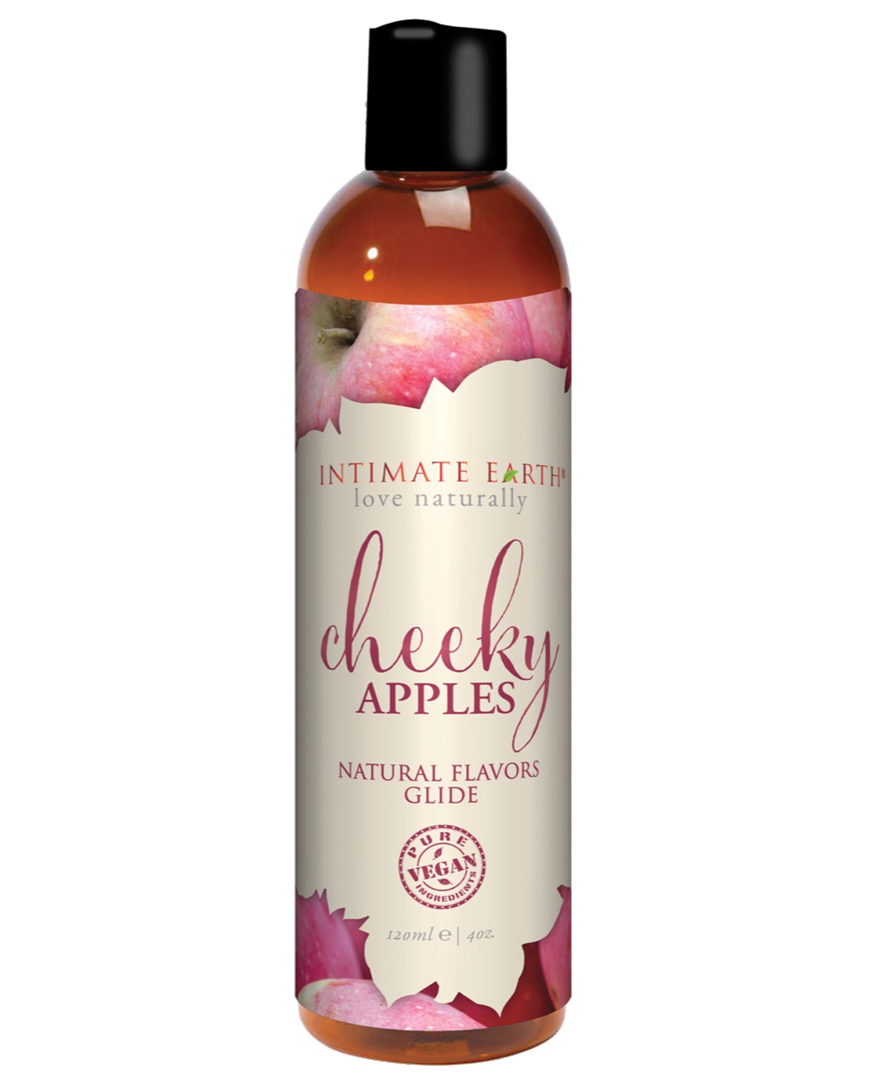 Intimate Earth 041/120IE Natural Flavors Glide - Cheeky Apples, 120ml
