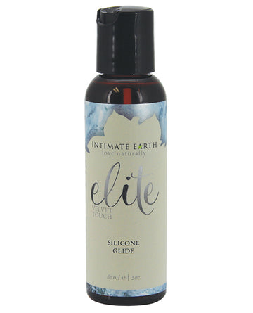 Intimate Earth 049/60IE Elite Velvet Touch Silicone Glide & Massage Oil, 60ml