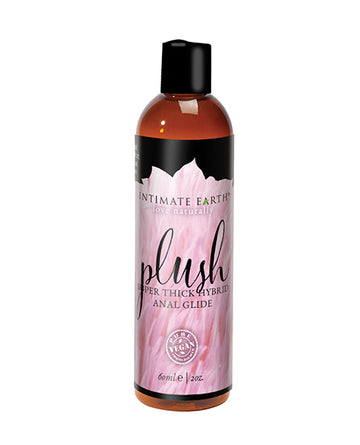 Intimate Earth 055/60IE Plush Hybrid Anal Glide, 60ml Water-Silicone Blend