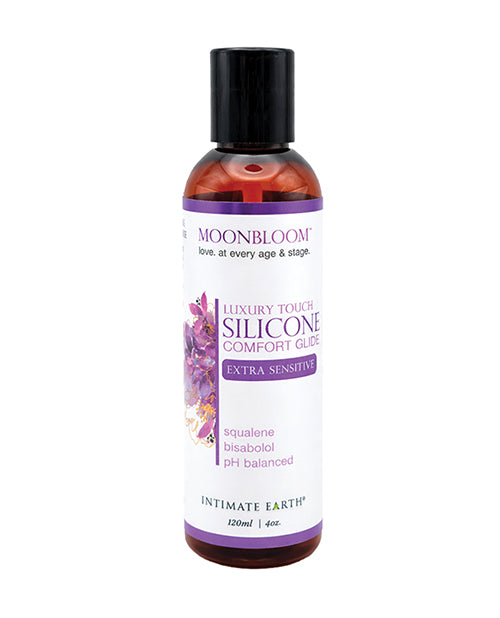 Intimate Earth Moon Bloom Silicone Lub, 4 oz – Menopause Support