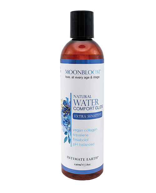 Intimate Earth MoonBloom Water Comfort Glide, 8oz - Menopause Support