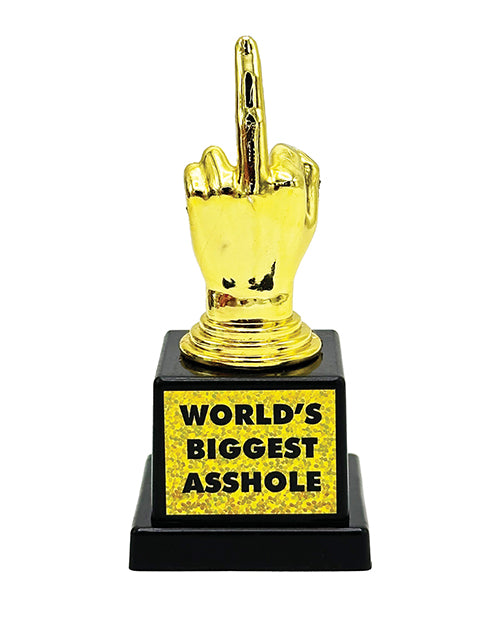 Island Dogs 16100 World's Biggest Asshole Trophy, Plastic