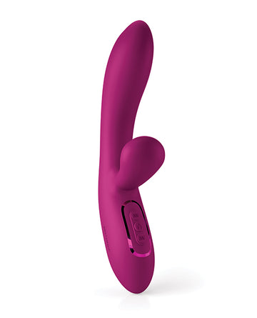Pipedream products JJ10681 Solis Rabbit Vibrator, Fuchsia