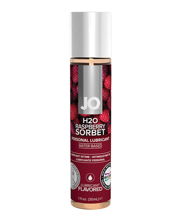 System JO 10117 Raspberry Flavored Lubricant, 1 oz, Water-Based