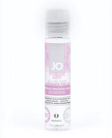 System JO 10146 All-In-One Massage Glide, Lavender 1 oz