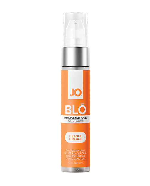 System JO JO Blo Oral Pleasure Gel, Orange Limeade, 1 oz.