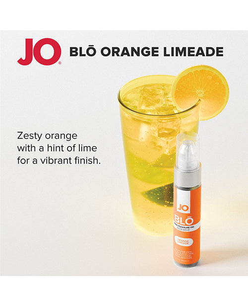System JO JO Blo Oral Pleasure Gel, Orange Limeade, 1 oz.