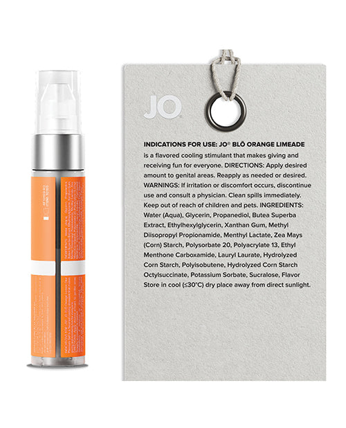 System JO JO Blo Oral Pleasure Gel, Orange Limeade, 1 oz.