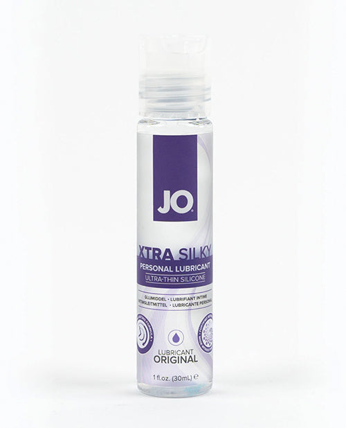 System JO Xtra Silky Thin Silicone Lubricant with Vitamin E, 1 oz