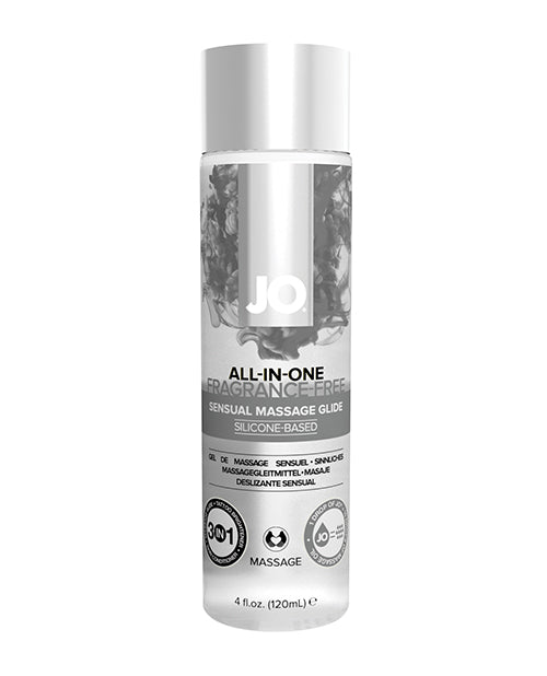 System JO 40023 All-In-One Massage Glide, Fragrance Free, 4 oz