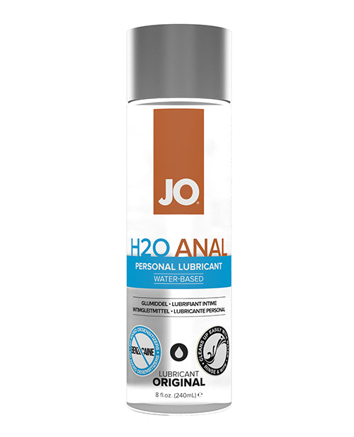 System JO 40108 H2O Anal Original Lubricant, 8 oz