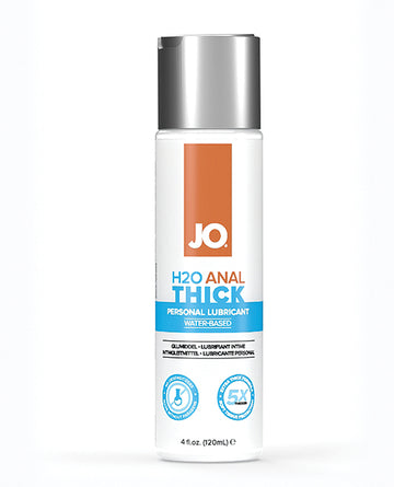 System JO 40113 H2O Anal Thick Lubricant, 4 oz, Water-Based