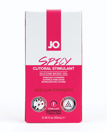 System JO 40124 Spicy Clitoral Gel - Warming Stimulant, 0.34 oz