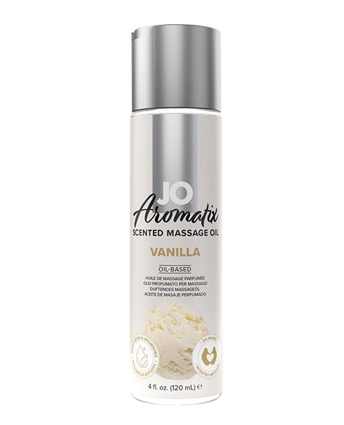 System JO 40130 Aromatix Vanilla Massage Oil, 4 oz