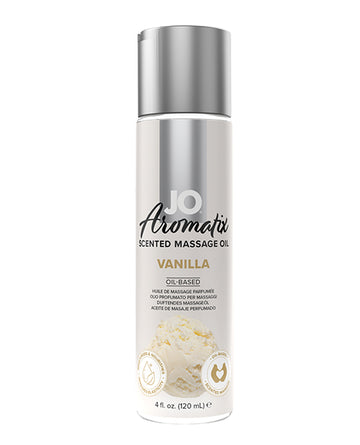System JO 40130 Aromatix Vanilla Massage Oil, 4 oz