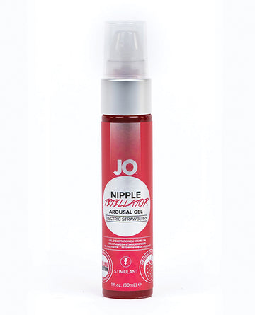 System JO 40388 Nipple Titillator Strawberry Gel, 1 oz