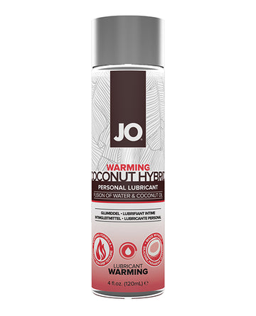 System JO 40560 Coconut Hybrid Warming Lubricant, 4 oz