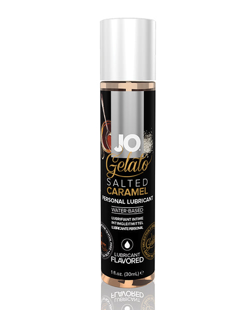 System JO Gelato Salted Caramel Flavored Water-Based Lubricant, 1 oz