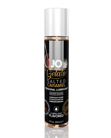 System JO Gelato Salted Caramel Flavored Water-Based Lubricant, 1 oz
