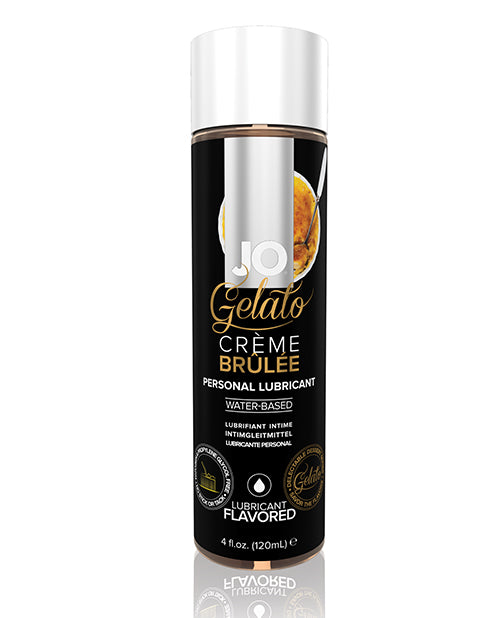 System JO 44020 Gelato Creme Brulee Lubricant, 4 oz, Water-based